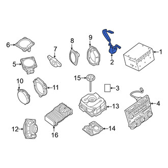 Nissan OE - Radio Wiring Harness