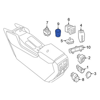 Nissan OE - Active Suspension Mode Switch
