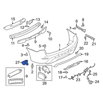 Nissan OE - Rear Parking Aid Sensor