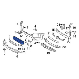 Nissan OE - Front Radiator Shutter Assembly