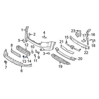 Nissan OE - Back Up Light Assembly Nut
