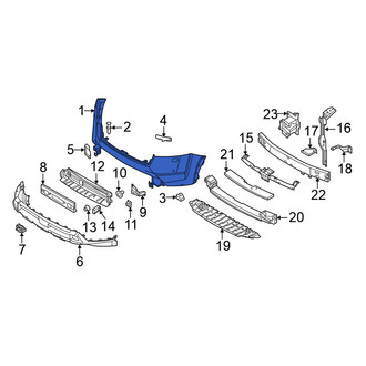 Nissan OE - Front Bumper Cover