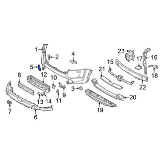 Nissan OE - Front Tow Eye Cap