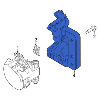 Nissan OE - Left Fog Light Bracket