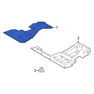 Nissan OE - Front Right Radiator Support Splash Shield