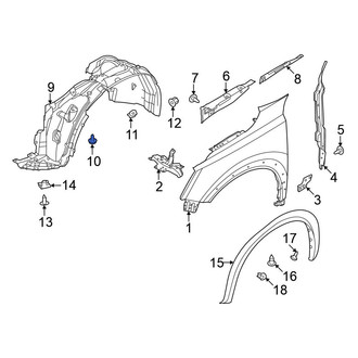 Nissan OE - Fender Liner Retainer