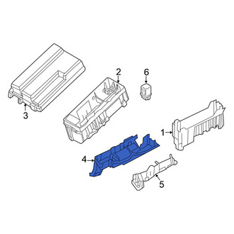 Nissan OE - Lower Fuse Box Cover