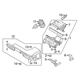 Nissan OE - Engine / Transaxle - Air Intake