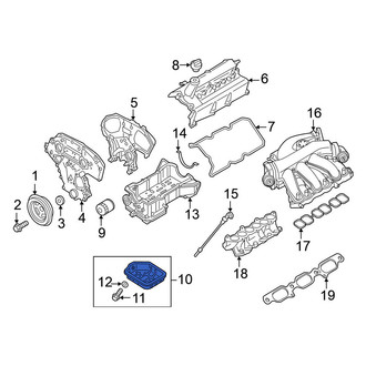 Nissan OE - Lower Engine Oil Pan
