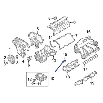 Nissan OE - Engine Oil Dipstick