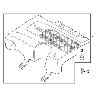 Nissan OE - Engine / Transaxle - Engine Appearance Cover