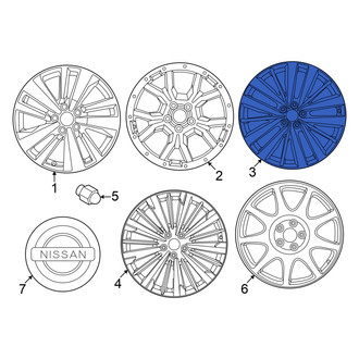 Nissan OE - Wheel