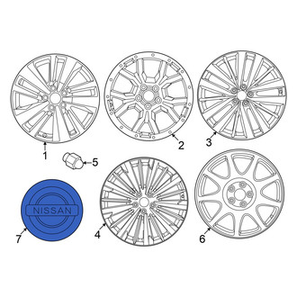 Nissan OE - Wheel Cap