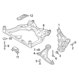 Nissan OE - Front Suspension - Suspension Components (Platinum / S / SL / SV)