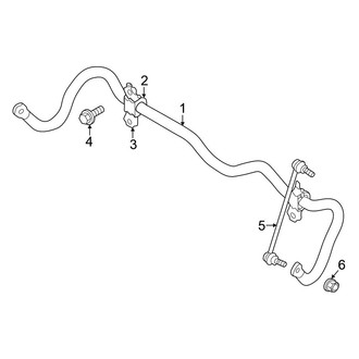 Nissan OE - Front Suspension - Stabilizer Bar & Components