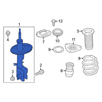 Nissan OE - Front Left Suspension Strut