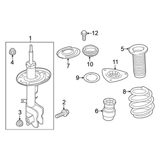 Nissan OE - Front Suspension - Struts & Components