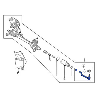 Nissan OE - Front Right Outer Steering Tie Rod End