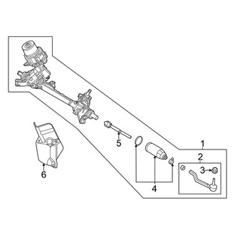Nissan OE - Steering Gear & Linkage (Platinum / S / SL / SV)