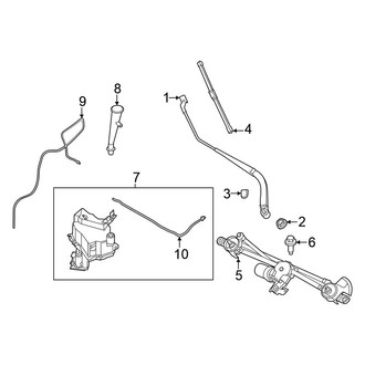 Nissan OE - Windshield - Wiper & Washer Components