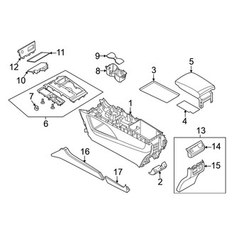 Nissan OE - Front Console (Console & Components)