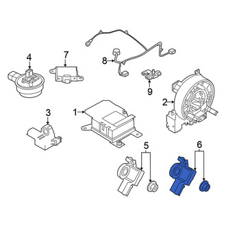 Nissan OE - Rear Air Bag Impact Sensor