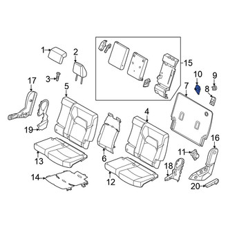 Nissan OE - Power Seat Switch