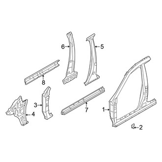 Nissan OE - Pillars, Rocker & Floor - Aperture Panel