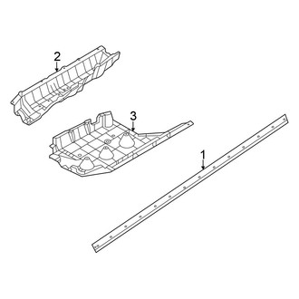 Nissan OE - Pillars, Rocker & Floor - Exterior Trim