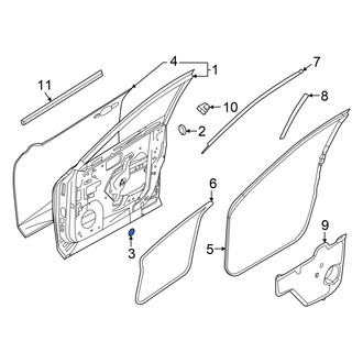 Nissan OE - Front Floor Plug