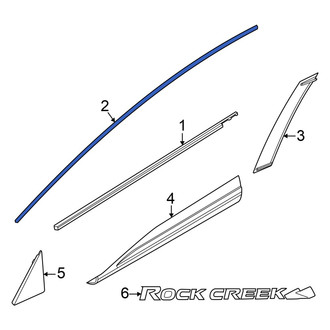 Nissan OE - Front Left Door Reveal Molding