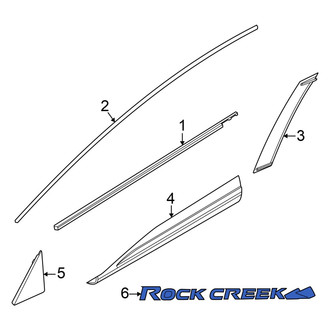 Nissan OE - Front Door Molding