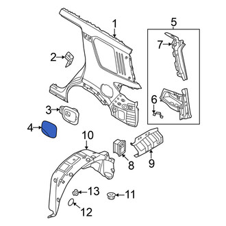 Nissan OE - Rear Left Fuel Filler Door