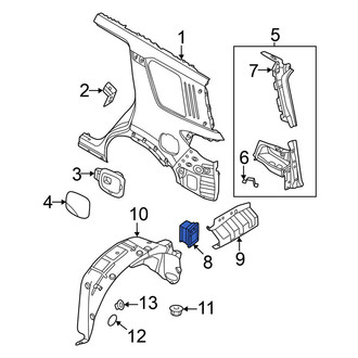 Nissan OE - Rear Left Quarter Panel Vent
