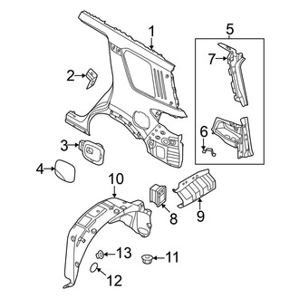 Nissan OE - Quarter Panel & Components