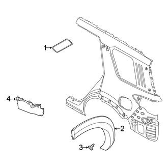 Nissan OE - Quarter Panel - Exterior Trim