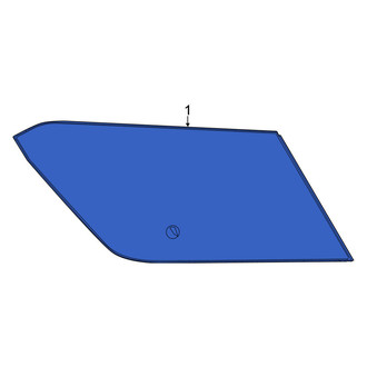 Nissan OE - Rear Left Quarter Glass