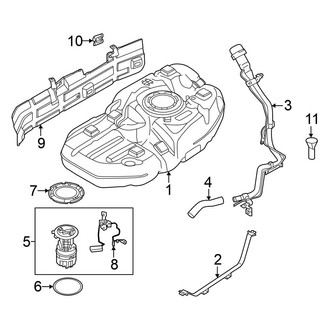 Nissan OE - Fuel System Components