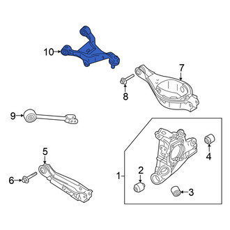 Nissan OE - Rear Right Upper Suspension Control Arm