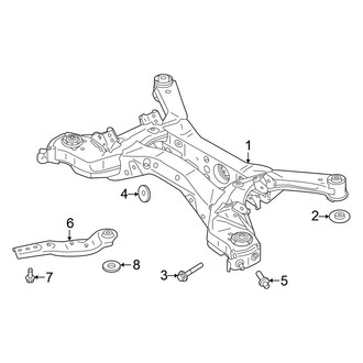 Nissan OE - Rear Suspension - Suspension Mounting (FWD)