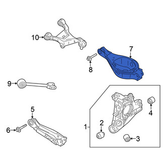 Nissan OE - Front Left Suspension Control Arm