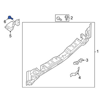 Nissan OE - Rear Body Panel Reinforcement Bolt