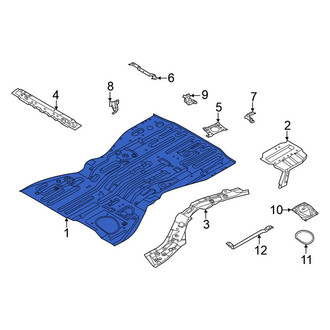 Nissan OE - Rear Floor Pan