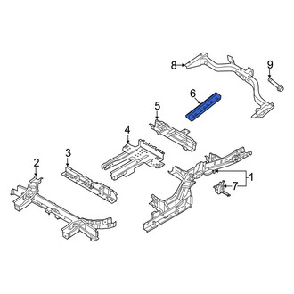 Nissan OE - Rear Floor Side Rail