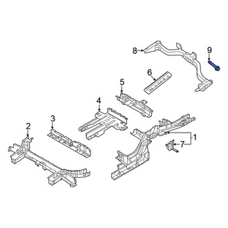 Nissan OE - Trailer Hitch Receiver Bolt