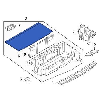 Nissan OE - Trunk Floor Storage Box Cap