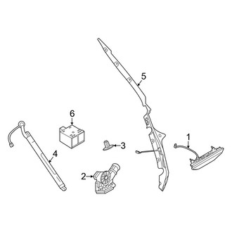 Nissan OE - Lift Gate - Lock & Hardware