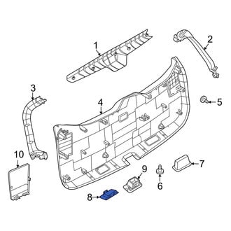 Nissan OE - Rear Liftgate Trim Cap
