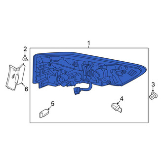 Nissan OE - Rear Left Tail Light Assembly