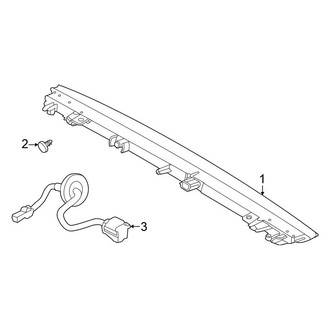 Nissan OE - Rear Lamps - High Mounted Stop Lamp